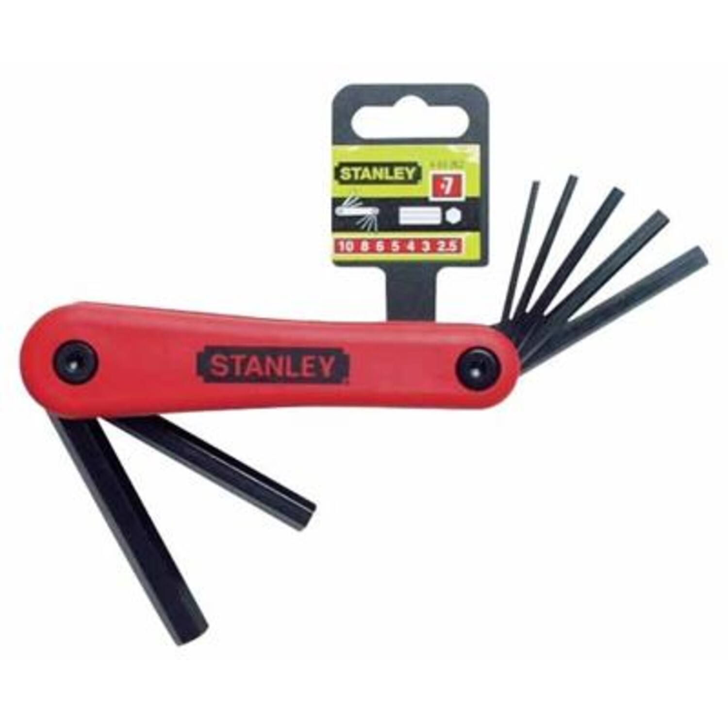 STANLEY Inbus Stiftsleutelset 7-delig