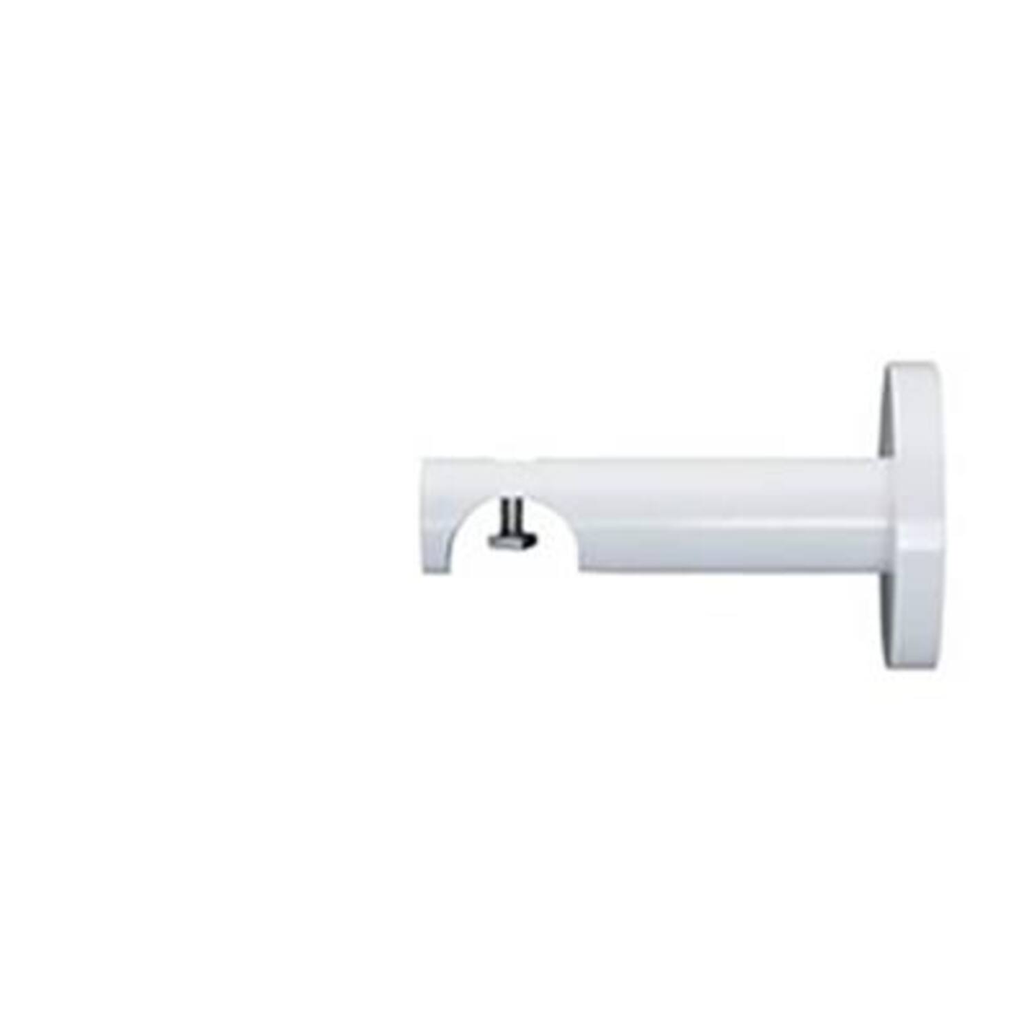 BÜSCHE Ø20mm Alux Steun enkel Wit 65mm