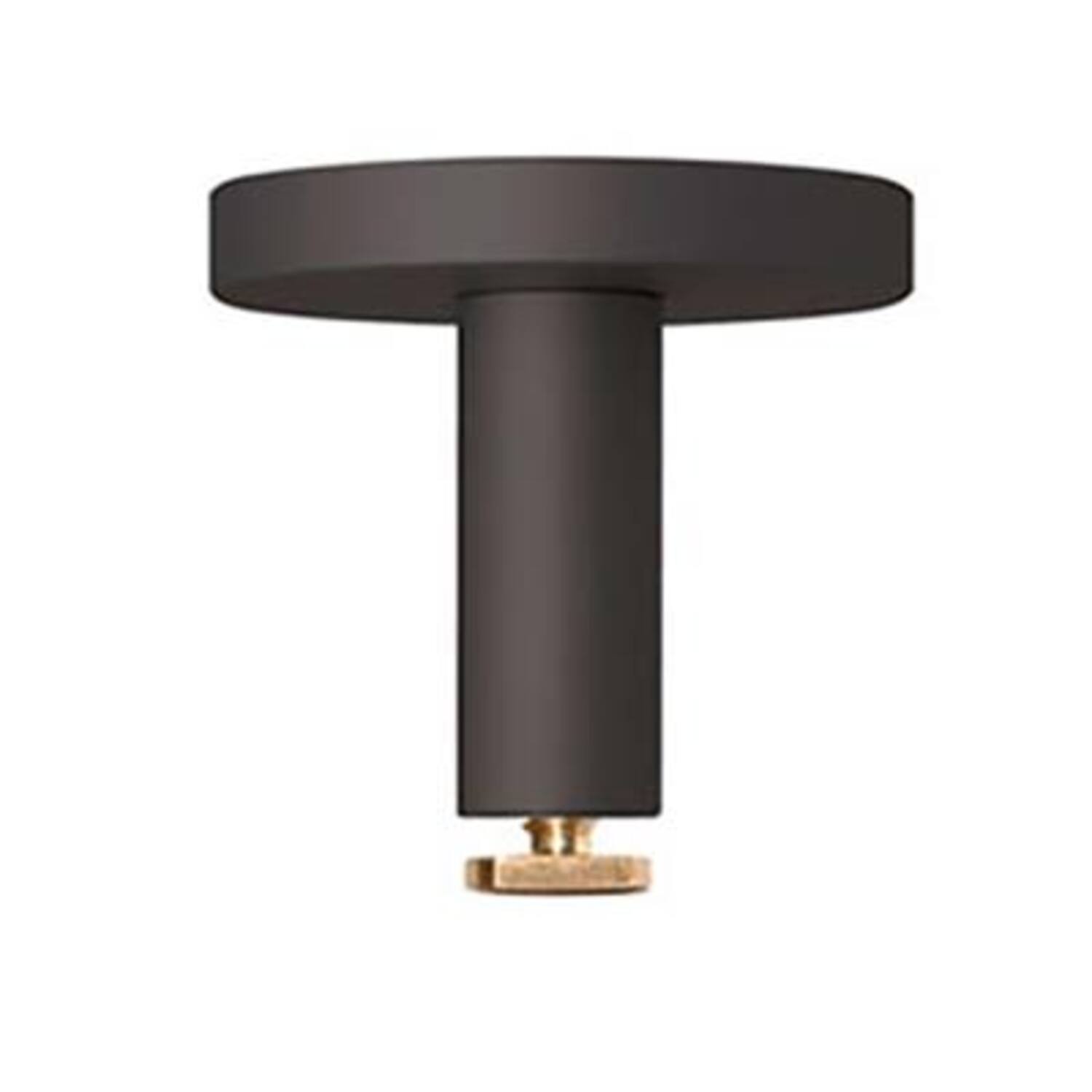 BÜSCHE Plafondsteun enkel Zwart 43mm