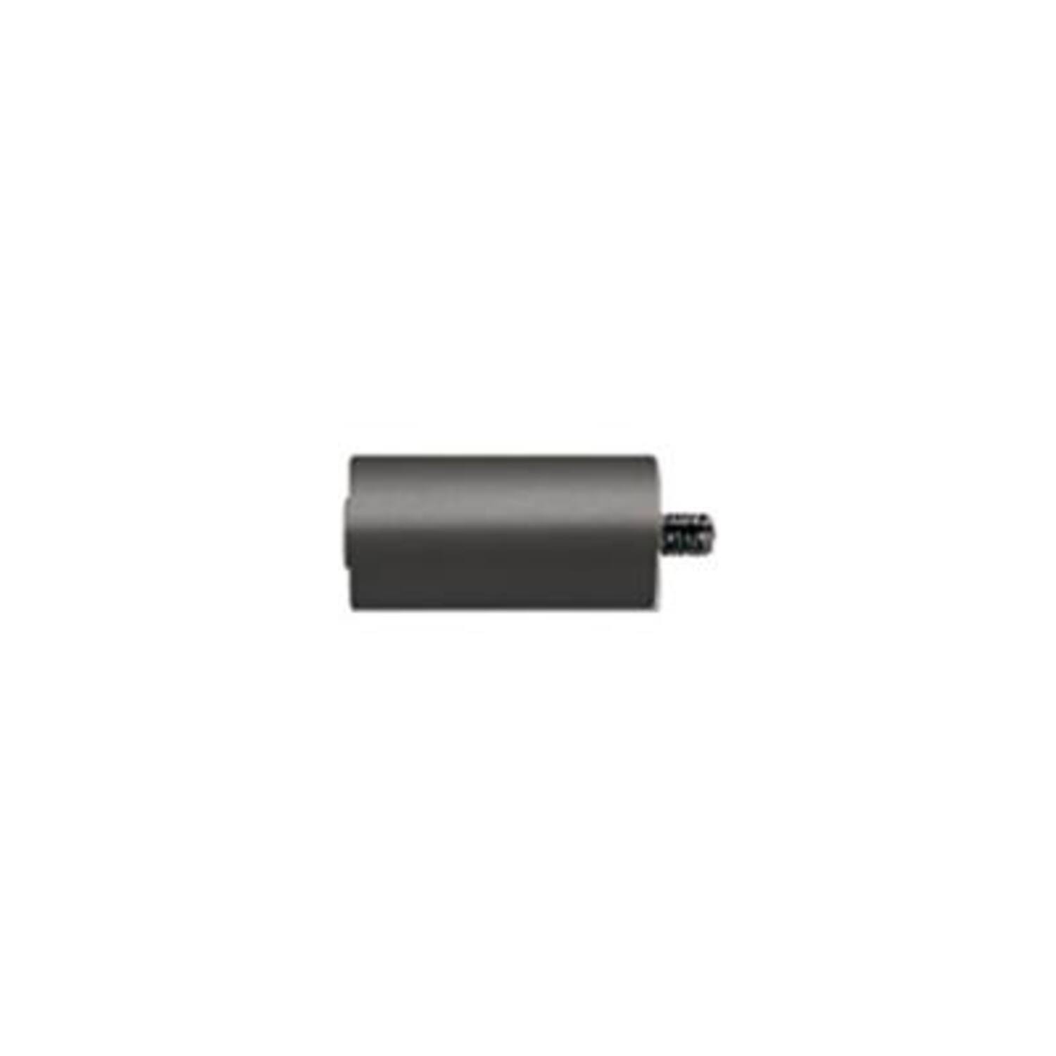 BÜSCHE Verlengstuk voor Alux steunen Zwart 18x35mm