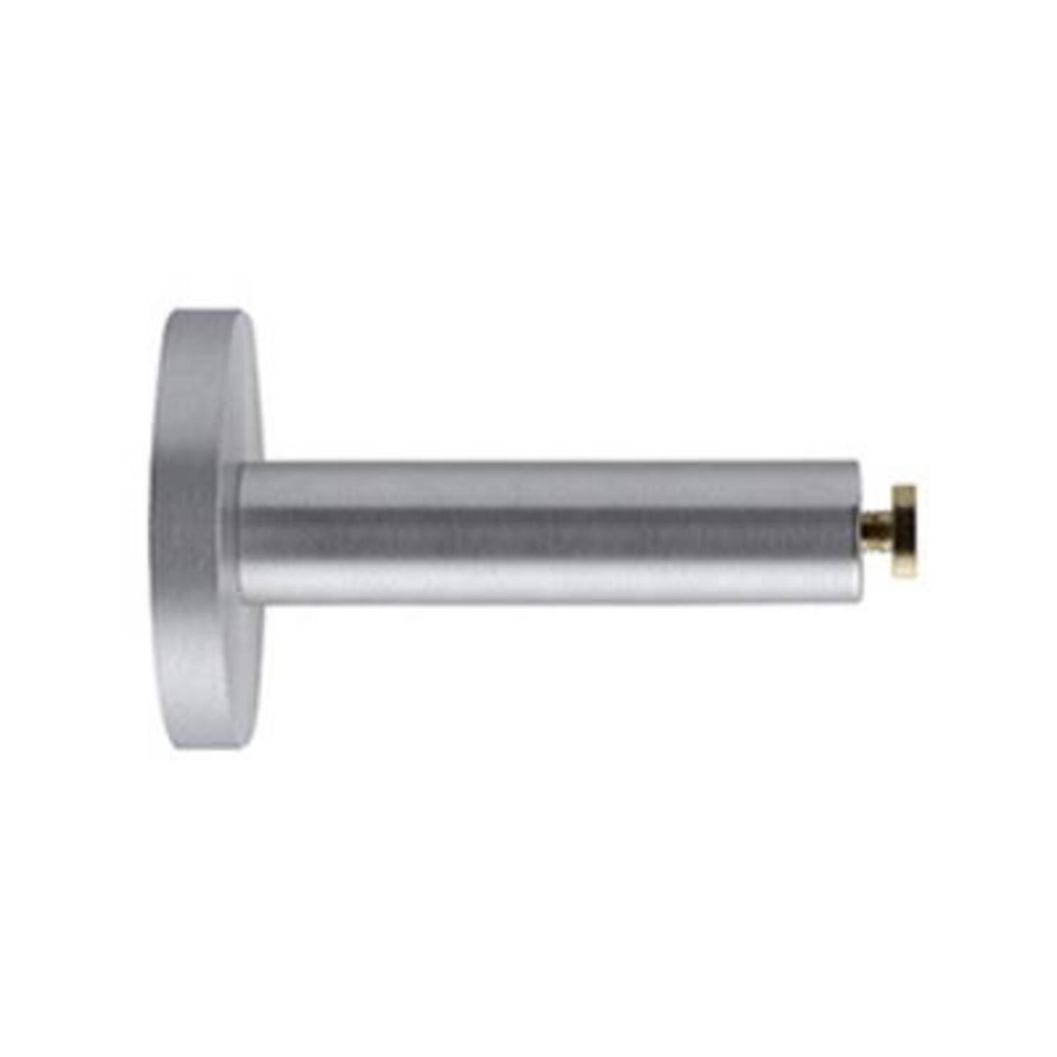 BÜSCHE Wand- en Plafondsteun enkel Aluminium mat
