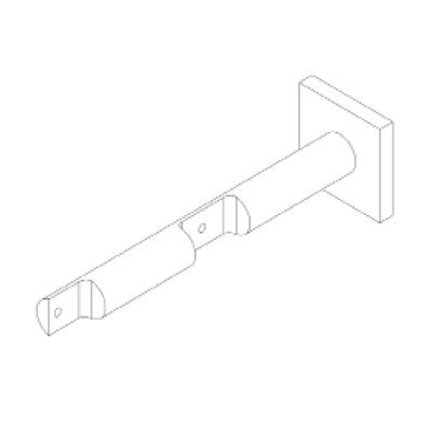 WEPRO Varius wandst dub 90/180mm Antraciet Vierk