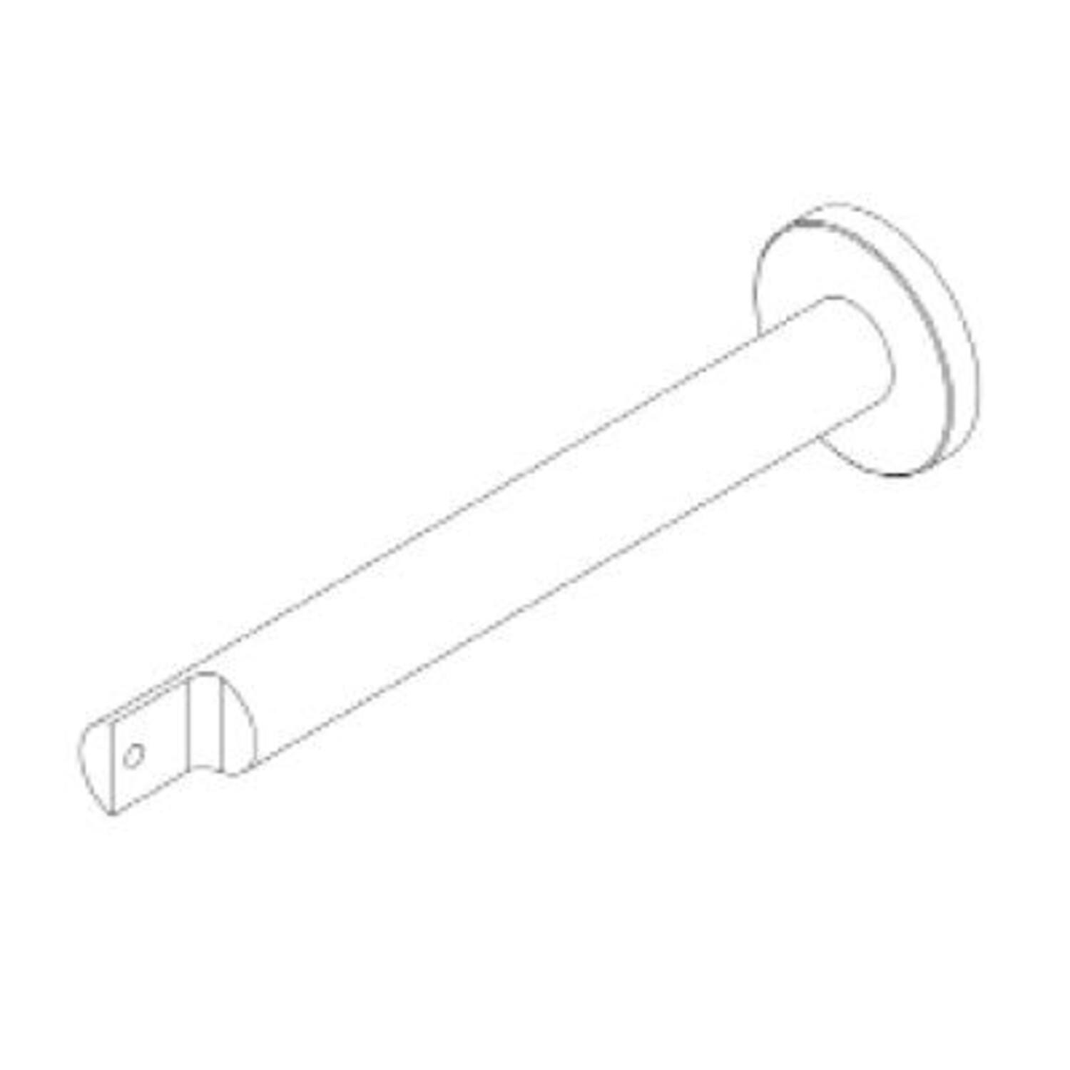 WEPRO Varius wandst enk 180mm Brons brush Rond