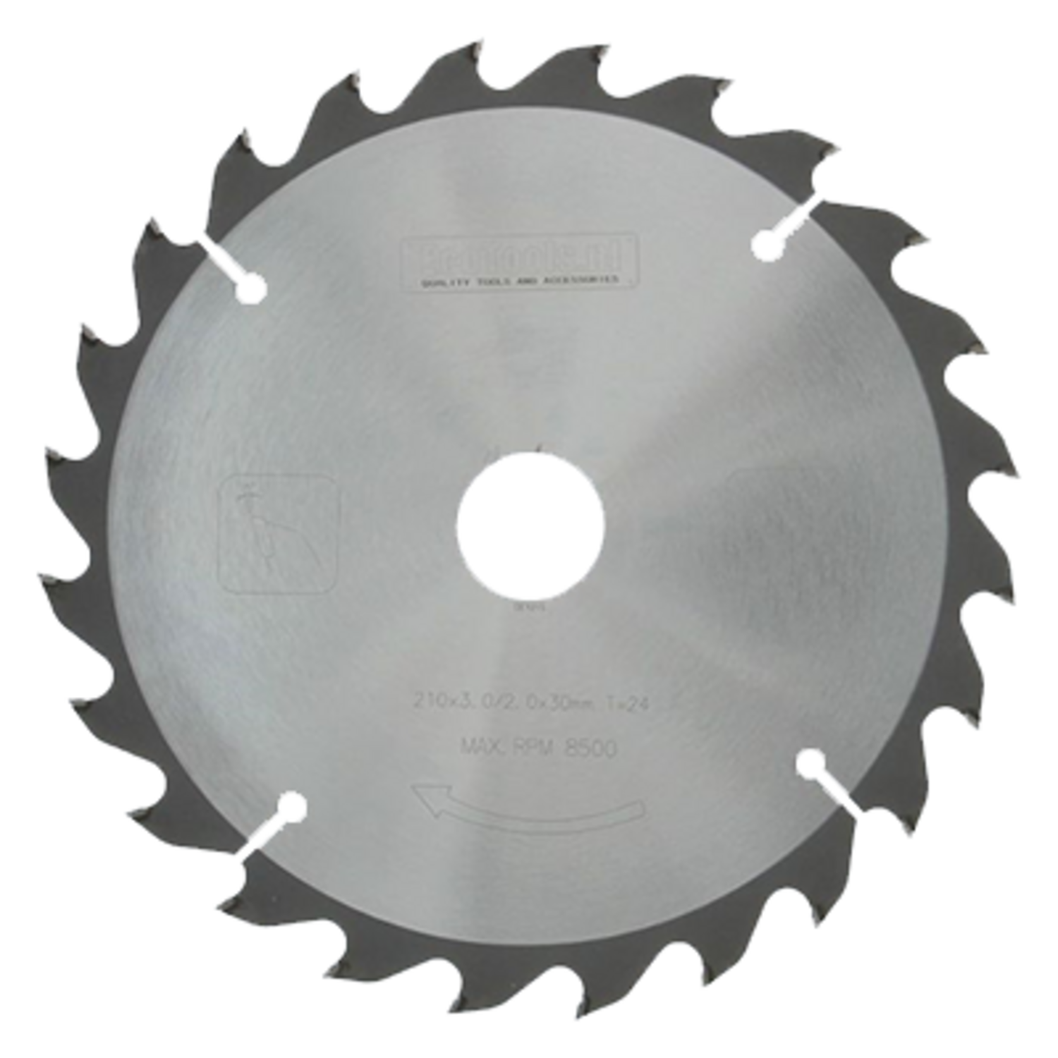 INTR. HM-zaagblad PROF 210 x 30mm T=24