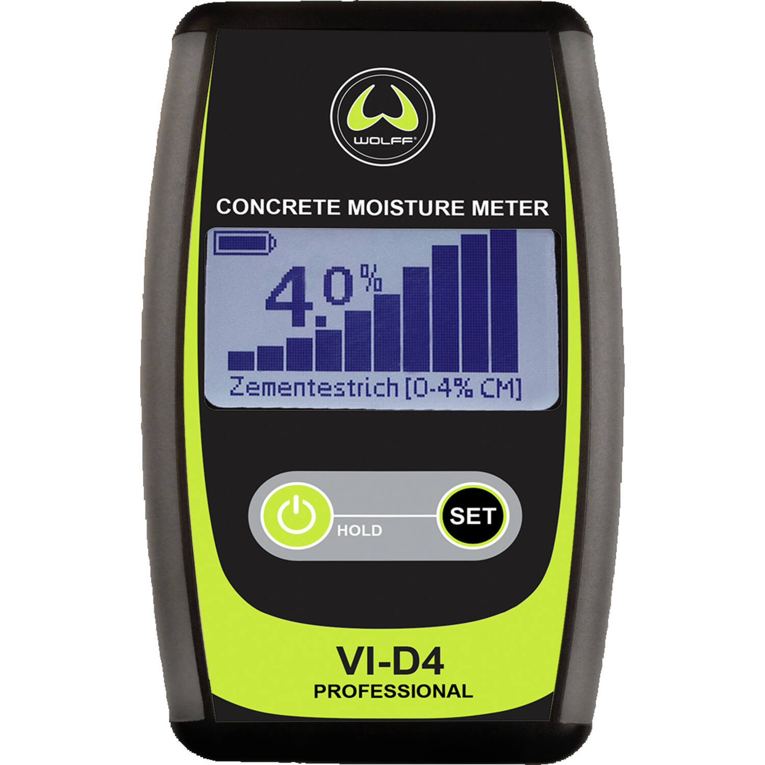 WOLFF Vochtmeter V1-D4 Professional
