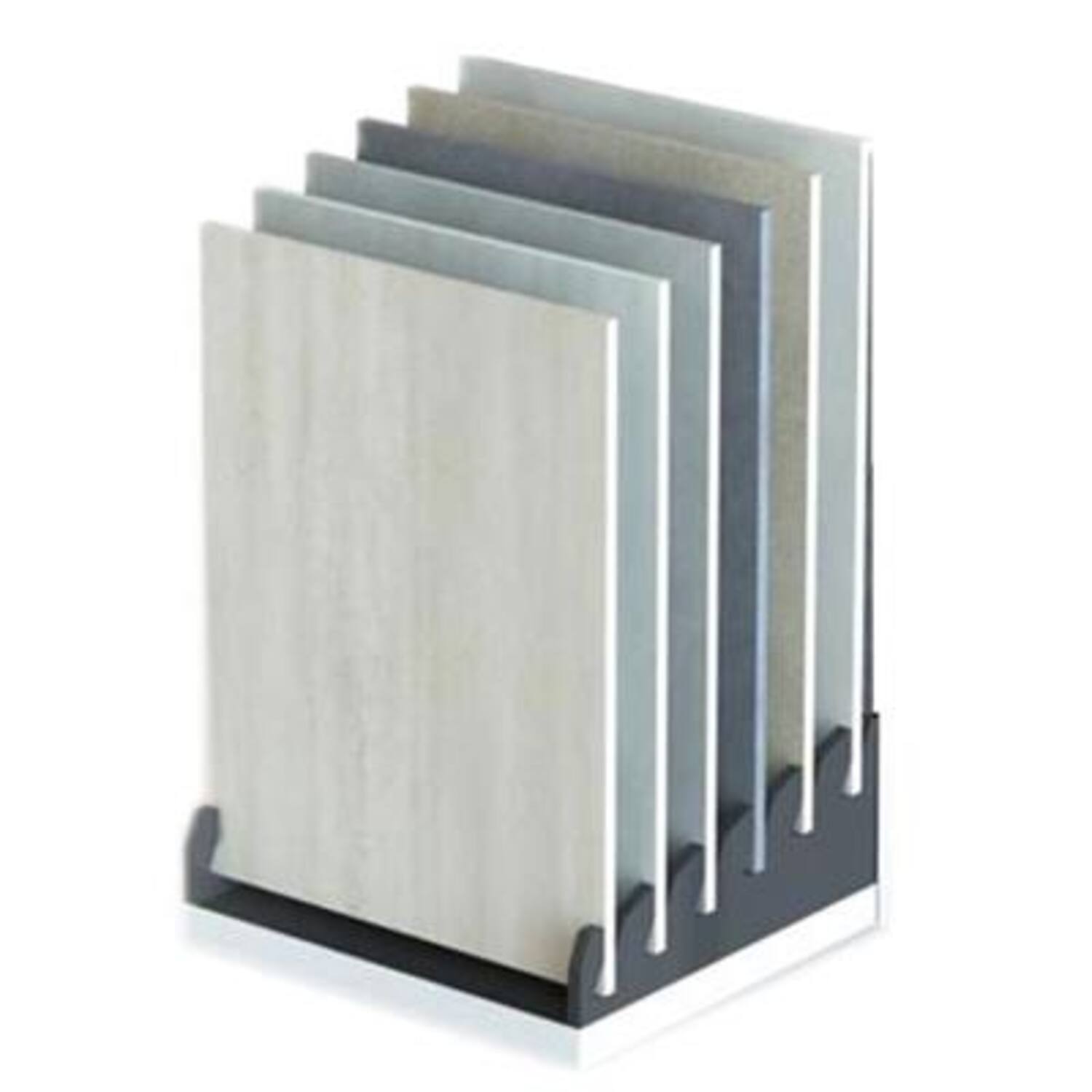 INTR. Floordisplay excl. stalen met witte rand