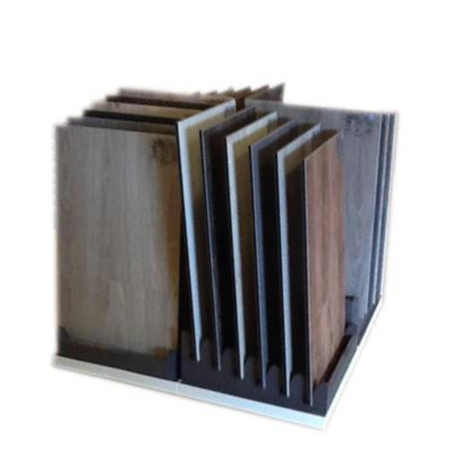 INTR. Floordisplay excl. stalen met witte rand