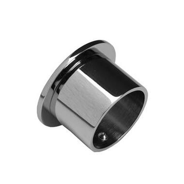 Wandrozet 30mm edelstaal