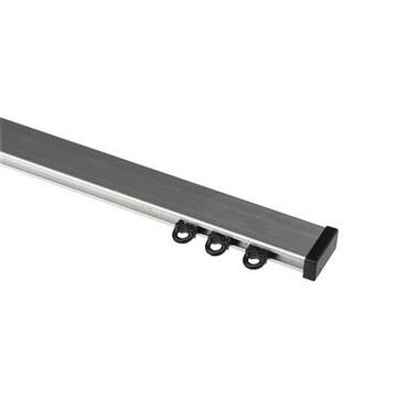 WEPRO Robusto rail 400cm zilver wand wit
