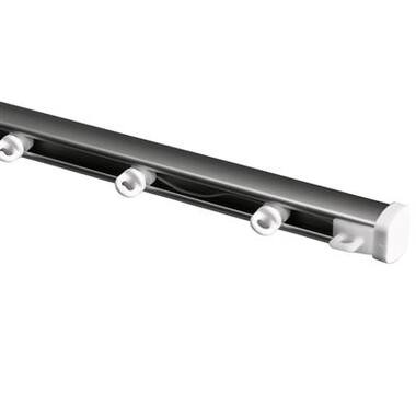 WEPRO Wave rail plafond koord 6cm | Zilver | 360cm