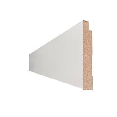 INTR. Hoekplint RAL9010 Gelakt 90x16mm 240cm