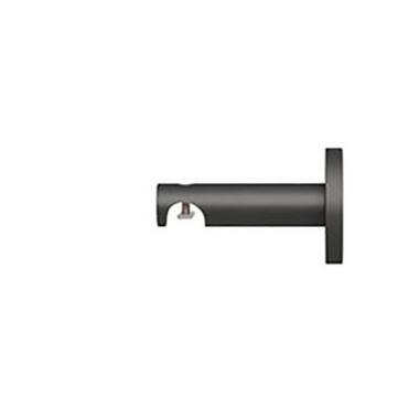 BÜSCHE Ø24mm Alux Steun enkel Zwart 120mm