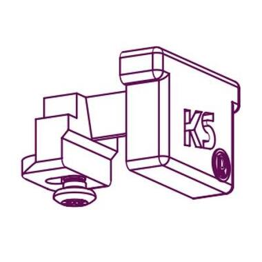 FOREST FMS Easyfold KS Eindkap met Schroef | Zwart