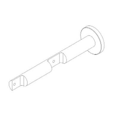 WEPRO Varius wandst dub 90/180mm Cendre Rond