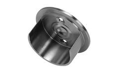 Wandrozet 50mm edelstaal