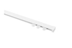 WEPRO Caro rail 440cm wit wandplaatsing wit