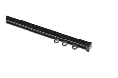 WEPRO Caro rail 200cm zwart plafondplaatsing zwart