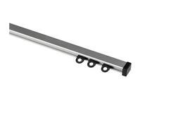 WEPRO Caro rail 360cm zilver plafondplaatsing