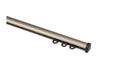 WEPRO Curva rail 520 brons brush wandpl. zwart