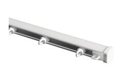WEPRO Wave Rail Plafond | Koord 6cm | Wit | 280cm
