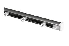 WEPRO Wave rail plafond koord 6cm | Zilver | 400cm
