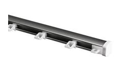 WEPRO Wave rail Wand | Koord 6cm | Zilver | 560cm