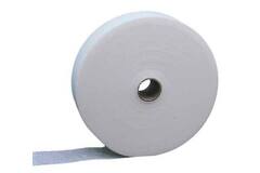 WEPRO Buckramband 77mm wit nwa 100mtr