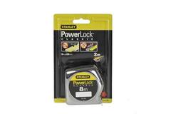 STANLEY Powerlock rolband 25mm/lengte 8 meter