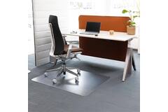 Stoelmat PET tapijt vloeren 74x120cm