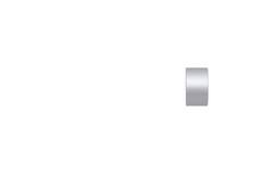 BÜSCHE Ø24mm Alba Eindknop Zilver