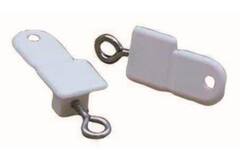 WEPRO Eindstop voor Profilin Rail Transparant